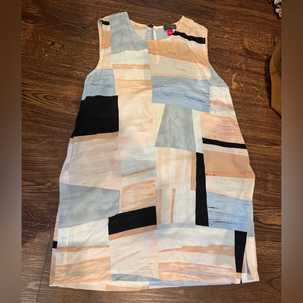 Vince Camuto Multicolor Sleeveless Blouse